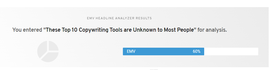 EMV headline analyser tool